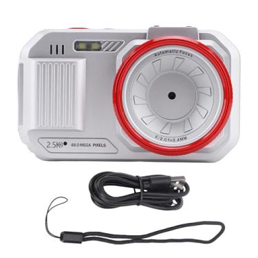 Imagem de Câmera Digital Telas Duplas, Câmera Digital de Foco Automático HD 48MP para Fotografia, Zoom Digital 16x, Com Tela Colorida de 2,8 Polegadas para Estudantes Meninos Adolescentes