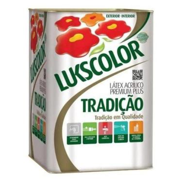Imagem de Tinta Latex Tradição Acrílica Gelo 18L Lukscolor