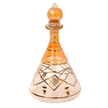 Imagem de CraftsOfEgypt Egyptian Perfume Bottles Single Large Hand Blown Decorative Pyrex Glass Vial Height inch 5.75 inch (15 cm)