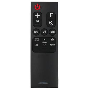 Imagem de AKB75595331 Suporte de controle remoto de barra de som de substituição para sistema de alto-falantes LG Sound Bar Home Theater