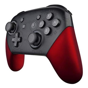 Imagem de Cabo de substituição eXtremeRate para controle Nintendo Switch Pro, capa de mão DIY para Nintendo Switch Pro – controle não incluído, Vermelho