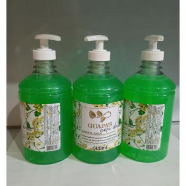 Imagem de Kit Sabonete Liquido Guapas Erva Doçe 500 ml C/3 Unds