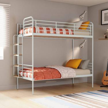 Imagem de Beliche Infantil/Juvenil Teko Casatema Branco Fosco / Álamo