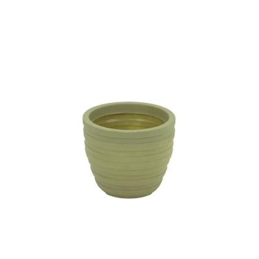 Imagem de Vaso Tramontina Inca Polietileno Verde Oliva 32cm Tramontina