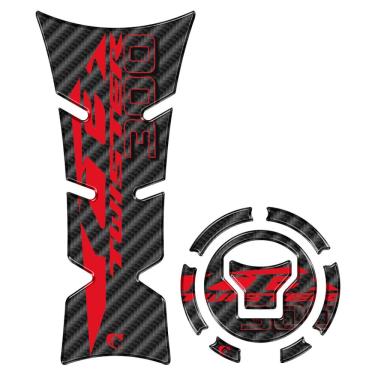 Imagem de Adesivo Protetor Tanque E Bocal Moto Honda Twister 300 2023-2024 Vermelho Vermelho