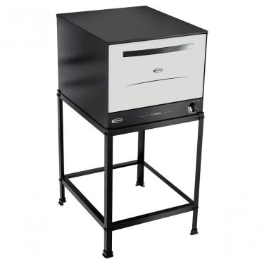 Imagem de Forno Topmaxx 112 Litros Preto E Branco Com Pedestal