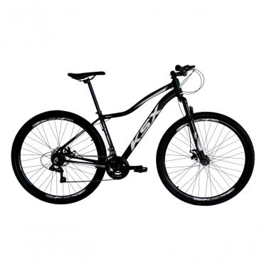 Imagem de Bicicleta Aro 29 Ksx Sd7 Feminina 21v Cabos Internos Alumínio Freios A Disco Garfo Susp...