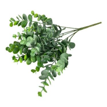 Imagem de Buquê de Eucalipto Folhagem Artificial Decoração - MHP Flores, Verde