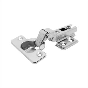 Imagem de Dobradiça Slide On 110 Caneco 35Mm H2 Curva Armário Móveis - Tradestar