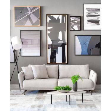 Imagem de Sofá Bee - Linho Cru - Sofá de Fábrica, 1,90m