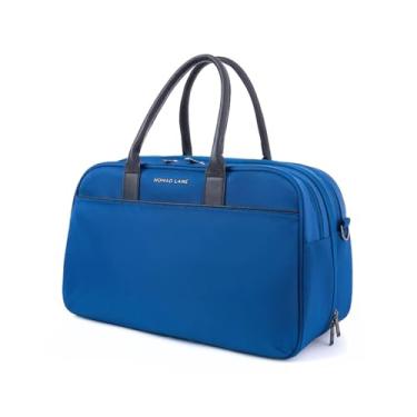 Imagem de Nomad Lane Bolsa Bento, mala de mão, durável e leve. Item pessoal Bolsa de viagem noturna para homens e mulheres, Azul Egeu, Bolsa Bento V4