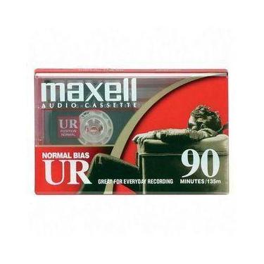 Imagem de Fita cassete de áudio Maxell UR90/100 90 minutos Normal Bias