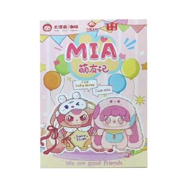 Imagem de Kawaii Baby Mia Friends Diary Series Blind Box Boneca Chaveiro Colecio