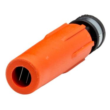 Imagem de Esguicho Tipo Leque Nylon  Laranja 1 Mm