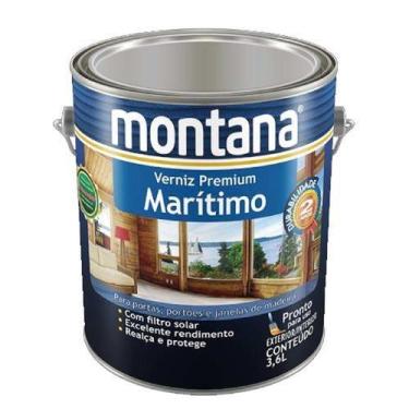Imagem de Verniz Marítimo Acetinado Natural Galão 3,6 Litros - Proteção UV para 