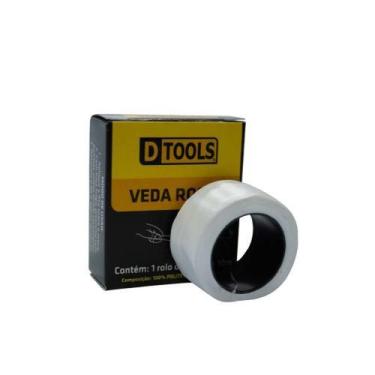 Imagem de Fita Veda Rosca 18mm x 10 Metros para Água Quente e Fria - DTOOLS