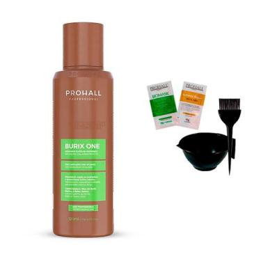 Imagem de Alisante Capilar Burix One Prohall 120ml +Cumbuca e Sachês