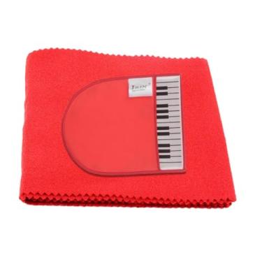 Imagem de simhoa Capa protetora contra poeira para teclado de piano, para 61 teclas e 88 teclas, para pianos verticais de cauda, Luvas de Cobertura