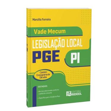 Imagem de Vade Mecum de legislação local PGE/PI - Legislação Local Procuradoria-Geral do Estado do Piauí
