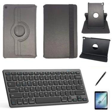 Imagem de Kit Capa 360/Can/Pel/Teclado Galaxy Tab S6 Lite P615 - Preto - Global 