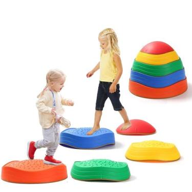 Imagem de Caixa de fãs de Balance Stepping Stones para crianças de 3 ou mais ano