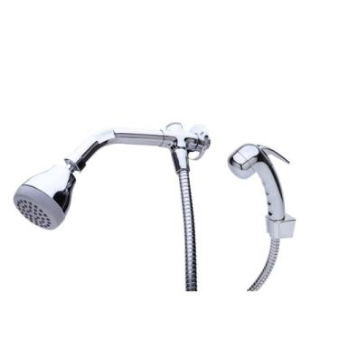 Imagem de Ducha Chuveiro Pop Com Articulador E Desviador Ducha Manual - Lusaflex