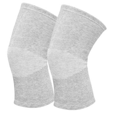 Imagem de Joelheira Worzwin Bamboo Charcoal para artrite - Grey M
