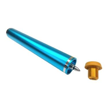 Imagem de Generic Extensão de taco de bilhar, alongador de extremidade, peças compactas, extensão de taco de bilhar, ferramenta de de de sinuca para sala de jogos de, Azul