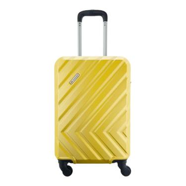 Imagem de Mala de Bordo 10kg ABS 4 Rodas 360 Cadeado Gladiador Essential D2MB (Amarelo)