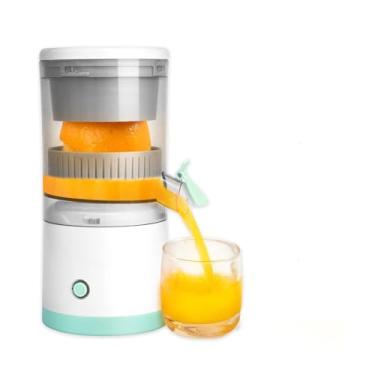 Imagem de Espremedor Extrator de Suco Elétrico Portátil Usb 45w para Laranja Limão e Frutas Diversas