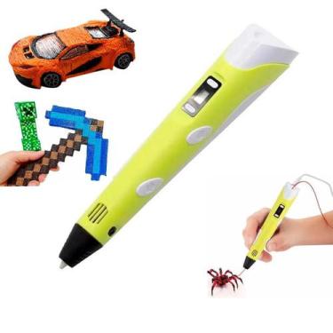 Imagem de Caneta 3D Desenho Criar Cores Bivolt - Relet