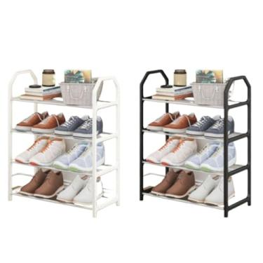 Imagem de Sapateira 4/5 andares Organizador de Sapatos Tenis 8/10 Pares Desmontavel sapateira hall de entrada(4 Andares(ORG029),Aleatorio)