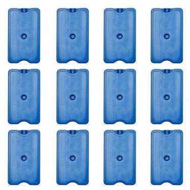 Imagem de Gelo Artificial Reutilizável 12 Unid 500Ml Caixa Cooler - Clio Gel