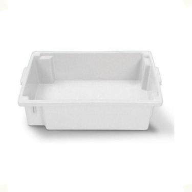 Imagem de Caixa Plastica Açougue, Verduras e Laticínios 40L Branca - NOVA TINTAS