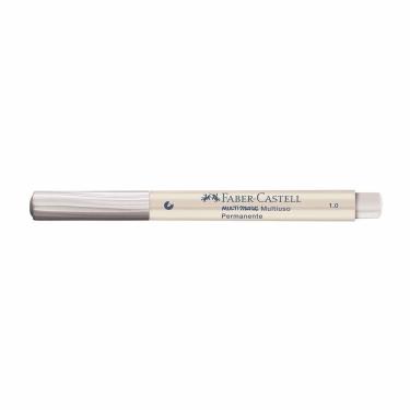 Imagem de Marcador permanente Multimark 1.0mm Branco Faber-Castell