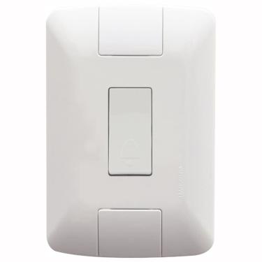 Imagem de Conjunto Pulsador de Campainha 4x2 6 Amperes 250 Volts Aria - 57241007 - TRAMONTINA