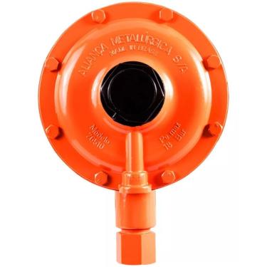 Imagem de Regulador De Gás Doméstico Laranja 76510/01 - 019013 - ALIANÇA