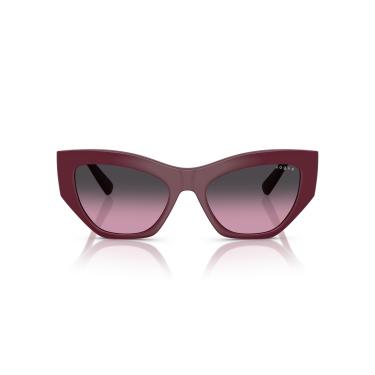 Imagem de Óculos de Sol Vogue Eyewear 0VO5607S 287590 Tam 53 / Vermelho - Lentes Roxo Gradiente