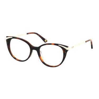 Imagem de Armação Carmim CRM41304C2 Acetato Tartaruga Feminino 52mm