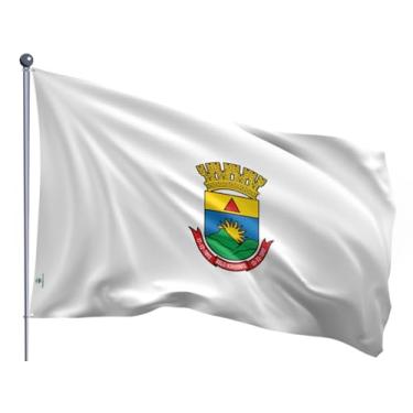 Imagem de Bandeira do município Belo Horizonte estampada dupla face - 0,90x1,28m