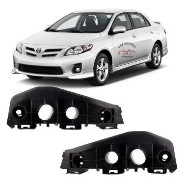 Imagem de Par Guia Parachoque Dianteiro Corolla 2012 2013 2014 Novo