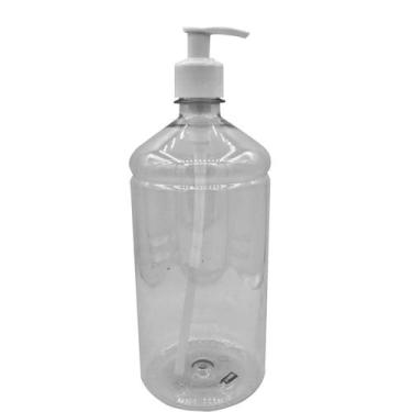 Imagem de 10 Frasco 1000ml Para Sabonete Liquido Pet Com Válvula Pump - Bella Do