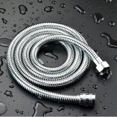 Imagem de Mangueira de chuveiro, mangueira de chuveiro de aço inoxidável 5 m mangueira flexível de silicone grosso banheiro 254 (1 m 1000 mm) (3 m)