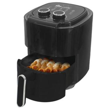 Imagem de Fritadeira Elétrica Air Fryer Kian 3,5L 1500W 127V AF-102, Preto, 110V