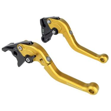 Imagem de Manete Dobrável Esportivo Zx6r Zx9r Zx10r Zx12r Zzr600 Z1000 - Stark R