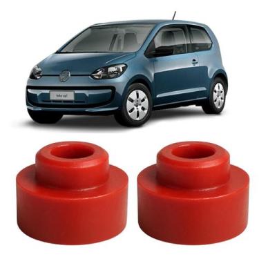 Imagem de Par Calço de Mola Traseiro 4cm Volkswagen Up Todos - Borfix