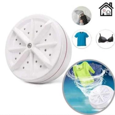 Imagem de Mini maquina roupas lavadora lavar balde bacia portatil - Multicoisa D