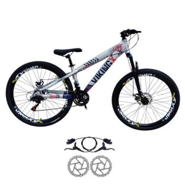 Imagem de Bicicleta Aro 26 Vikingx Tuff 25 Aluminio 21 Velocidades Freio Hidraul