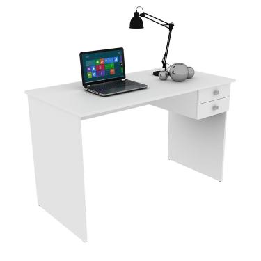Imagem de Mesa para Escritório Home Office ME4165 MDP Branco - Gran Belo