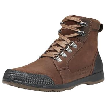Imagem de SOREL - Bota de neve masculina 1964 Pac Nylon para inverno, Tabaco, preto, 46